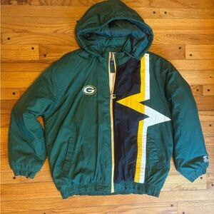 Green Bay Packers Starter Jacket Vintage XL
